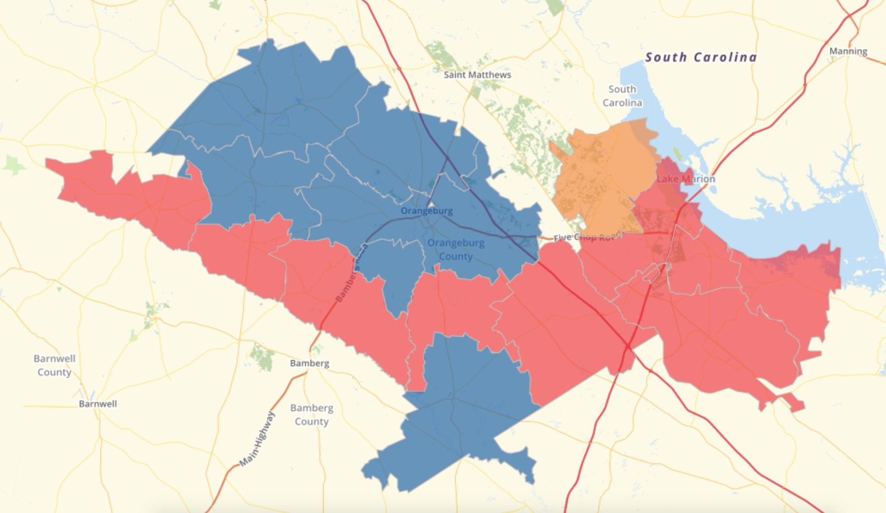 RESULTS ORANGEBURG COUNTY